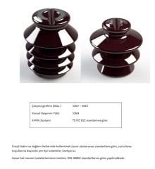 VHD-35 Porselen İzolatör